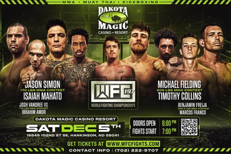 WFC 197: Dakota Magic - 12/05