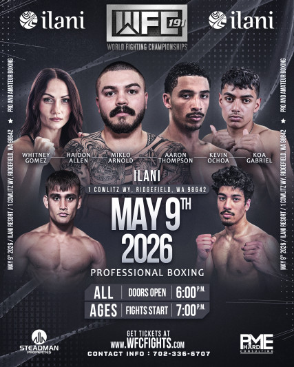 WFC 191: Boxing - 05/09